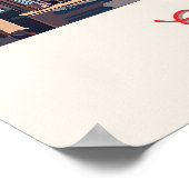 Charming Ipswich England Poster (Ecke)