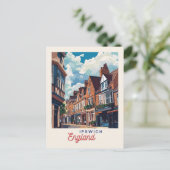 Charming Ipswich England Postkarte (Stehend Vorderseite)