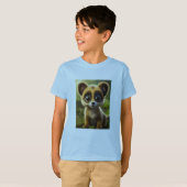 Charming Kid's T - Shirt: Niedlicher Hundedruck fü T-Shirt (Vorne ganz)