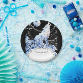 Charming Kids' Wolf Geburtstag Pappteller