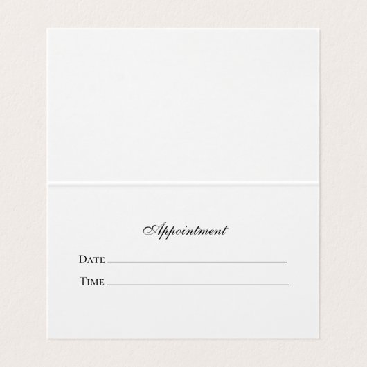 Charming Lavender Folgekarte Business Card Visitenkarten (Innenseite Aufgefaltet)