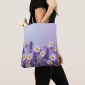 Charming Lavender & White Daisy Bag Tasche (Von Nahem)