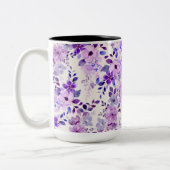 Charming Lila botanisch Zweifarbige Tasse (Links)