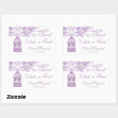 Charming Liliac Birdcage Candy Buffet Sticker (Blatt)