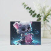 Charming Little Furballs Postkarte (Stehend Vorderseite)