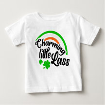 Charming Little Lass Baby Girl T - Shirt