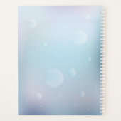 Charming Lotus Hardcover Planner Planer (Rückseite)