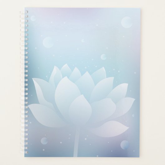 Charming Lotus Hardcover Planner Planer (Vorderseite)
