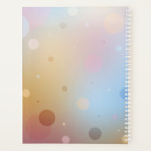 Charming Lotus Hardcover Planner Planer (Rückseite)
