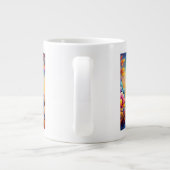 Charming Love Birds Cup Jumbo-Tasse (Rückseite)