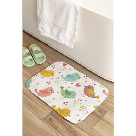 Charming Lovebirds Badematte