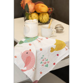 Charming Lovebirds Geschirrtuch