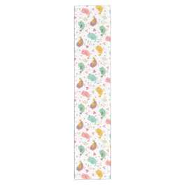 Charming Lovebirds Kurzer Tischläufer