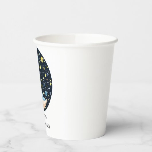 Charming Lovely Stars Baby Dusche Pappbecher (Links)