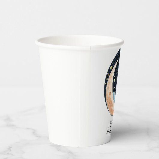 Charming Lovely Stars Baby Dusche Pappbecher (Rechts)