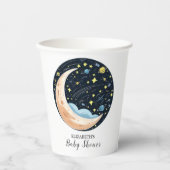 Charming Lovely Stars Baby Dusche Pappbecher (Vorderseite)