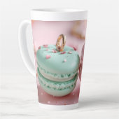 Charming Macaron-Themed Milchtasse (Linke Ecke)