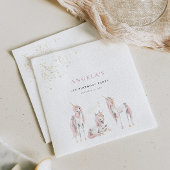 Charming Magical Unicorns Paper Napkin Serviette