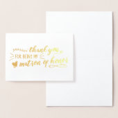 Charming Matron of Ehre Vielen Dank Folienkarte (Anzeige)