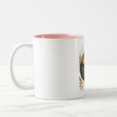 Charming Morning Tasse" Zweifarbige Tasse (Links)