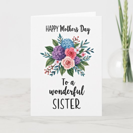 Charming Mothers Day Script Card Karte (Vorderseite)
