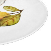 Charming Mouse on a Pear Schneidebrett (Ecke)