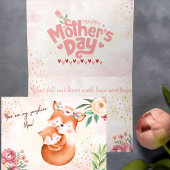 Charming-Muttertagskarte Dankeskarte