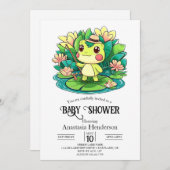 Charming Mystical Frog Baby Dusche Einladung (Vorne/Hinten)