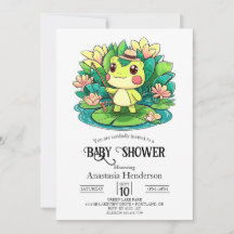 Charming Mystical Frog Baby Dusche