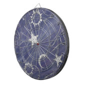 Charming Mystique Silver Moon | Stars Sun Amulet Dartscheibe (Vorderseite rechts)