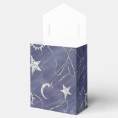 Charming Mystique Silver Moon | Stars Sun Amulet Geschenkschachtel (Geöffnet)