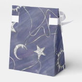 Charming Mystique Silver Moon | Stars Sun Amulet Geschenkschachtel (Rückseite)