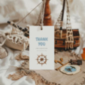 Charming Nautic Geburtstag Geschenkanhänger