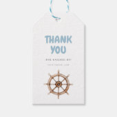 Charming Nautic Geburtstag Geschenkanhänger (Vorderseite)