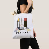 Charming Neoplasticism Style Monogram. Buchstabe U Tasche (Von Nahem)