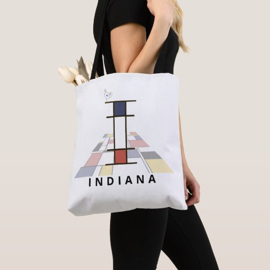 Charming Neoplasticism Style Monogram. Letter I Tasche (Von Nahem)