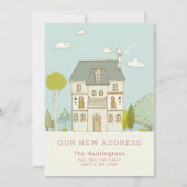 Charming New Zuhause Moving Ankündigung (Vorderseite)