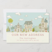 Charming New Zuhause Moving Ankündigung (Vorderseite)