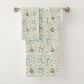 Charming Oaster Bunnies Badhandtuch Set (Insitu)