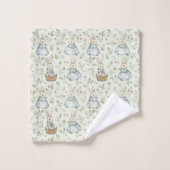 Charming Oaster Bunnies Badhandtuch Set (Waschlappen)