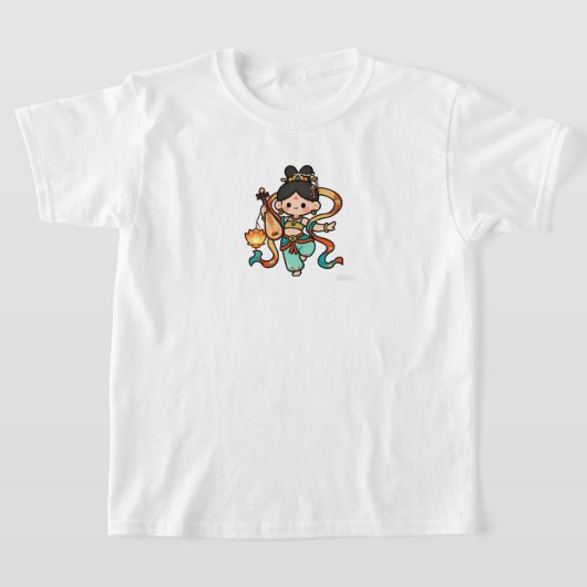 Charming Oriental Dancer - Cute Kawaii Style T-Sh T-Shirt (Ablage )