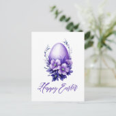 Charming Ostereig Postkarte (Stehend Vorderseite)