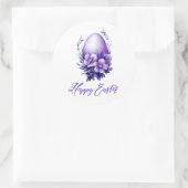 Charming Ostereig Runder Aufkleber (Tasche)