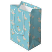 Charming-Osterente Mittlere Geschenktüte (Rückseite Schrägansicht)