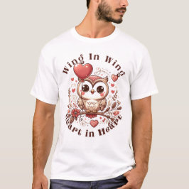 Charming Owl Liebe Ballon T-Shirt