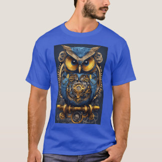"Charming Owl Print T - Shirt - Ihr Gefühl wecken