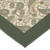 Charming Paisley Tablecloth - Earthy Boho Vibes Tischdecke (Schrägansicht)