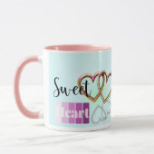 Charming Pastel Sweetheart Tasse (Links)