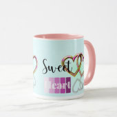 Charming Pastel Sweetheart Tasse (VorderseiteRechts)