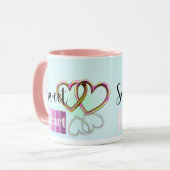 Charming Pastel Sweetheart Tasse (Vorderseite Links)